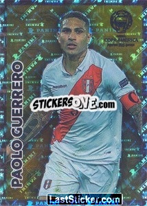 Sticker Paolo Guerrero (in action) - CONMEBOL Copa América 2021 Preview - Panini