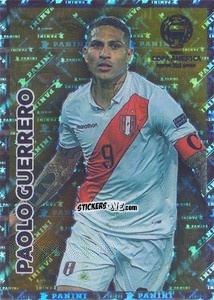Sticker Paolo Guerrero (in action) - CONMEBOL Copa América 2021 Preview n. 366 - Panini