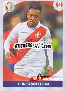 Sticker Christian Cueva (in action) - CONMEBOL Copa América 2021 Preview - Panini