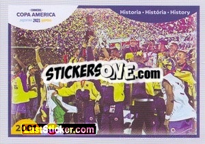 Figurina Colombia (Copa America 2001 Winners)