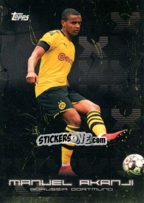 Sticker Manuel Akanji - BVB Borussia Dortmund 2020 n. 4 - Topps