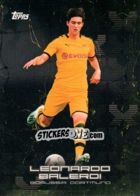Sticker Leonardo Balerdi - BVB Borussia Dortmund 2020 n. 7 - Topps