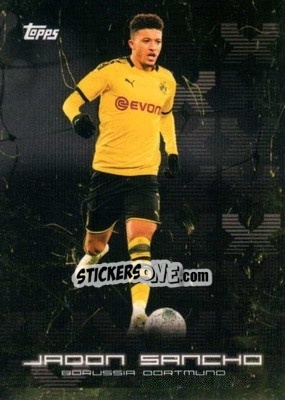 Sticker Jadon Sancho - BVB Borussia Dortmund 2020 - Topps