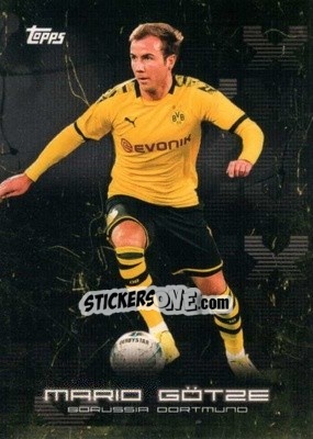 Sticker Mario Götze - BVB Borussia Dortmund 2020 - Topps