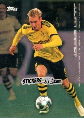 Sticker Julian Brandt - BVB Borussia Dortmund 2020 n. 33 - Topps
