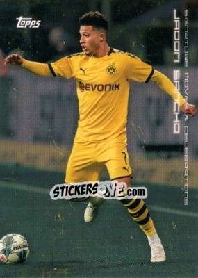 Sticker Jadon Sancho - BVB Borussia Dortmund 2020 - Topps