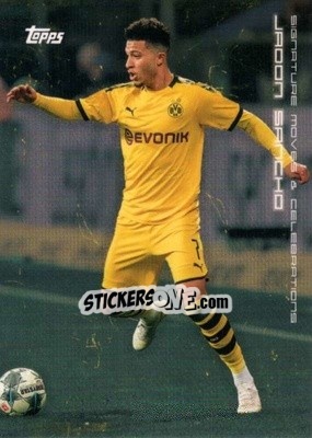 Sticker Jadon Sancho - BVB Borussia Dortmund 2020 n. 35 - Topps
