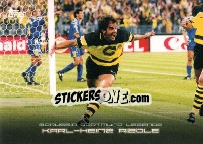Sticker Karl-Heinz Riedle - BVB Borussia Dortmund 2020 n. 39 - Topps