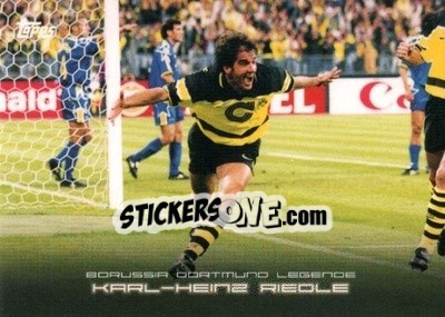 Cromo Karl-Heinz Riedle - BVB Borussia Dortmund 2020 - Topps