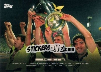 Figurina 28.05.1997 - BVB Borussia Dortmund 2020 - Topps