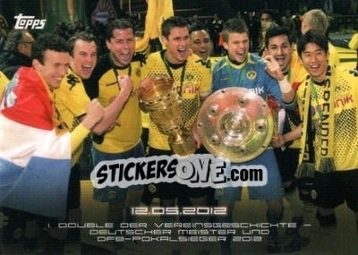 Sticker 12.05.2012 - BVB Borussia Dortmund 2020 - Topps