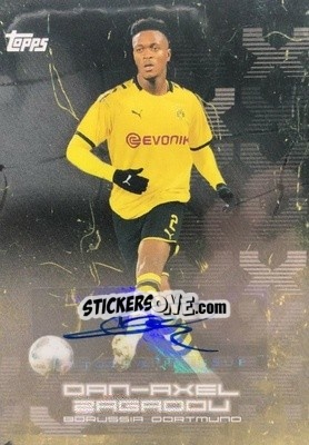 Figurina Dan-Axel Zagadou - BVB Borussia Dortmund 2020 - Topps