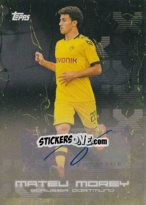 Cromo Mateu Morey - BVB Borussia Dortmund 2020 - Topps