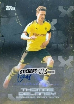 Sticker Thomas Delaney - BVB Borussia Dortmund 2020 n. 14AU - Topps