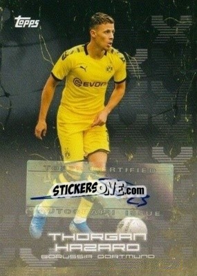 Sticker Thorgan Hazard - BVB Borussia Dortmund 2020 n. 20AU - Topps