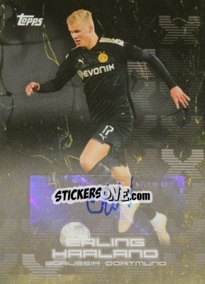 Sticker Erling Haaland - BVB Borussia Dortmund 2020 n. 25AU - Topps