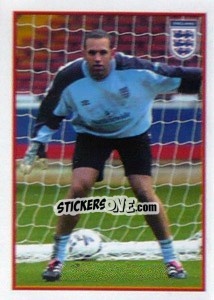 Sticker Richard Wright - UEFA Euro Belgium-Netherlands 2000 - Merlin