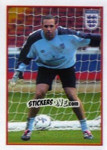 Sticker Richard Wright - UEFA Euro Belgium-Netherlands 2000 n. 7 - Merlin