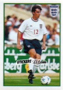 Sticker Gary Neville - UEFA Euro Belgium-Netherlands 2000 - Merlin