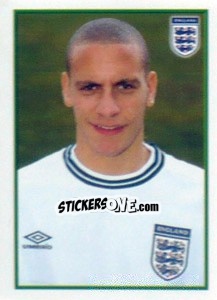 Sticker Rio Ferdinand - UEFA Euro Belgium-Netherlands 2000 n. 14 - Merlin