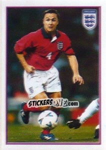 Sticker Dennis Wise - UEFA Euro Belgium-Netherlands 2000 - Merlin