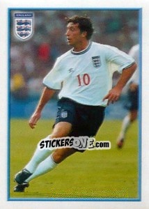 Sticker Robbie Fowler - UEFA Euro Belgium-Netherlands 2000 - Merlin