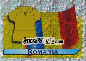 Cromo Flag and Kit - UEFA Euro Belgium-Netherlands 2000 n. 47 - Merlin