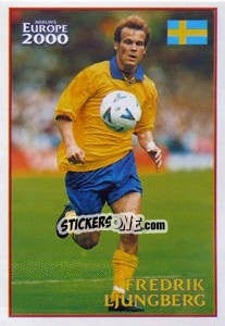 Sticker Fredrik Ljungberg (Sweden) - UEFA Euro Belgium-Netherlands 2000 n. 69 - Merlin