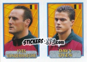 Cromo Van Der Haeghe / Oyen  - UEFA Euro Belgium-Netherlands 2000 - Merlin