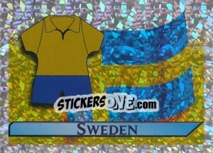 Sticker Flag and Kit - UEFA Euro Belgium-Netherlands 2000 - Merlin