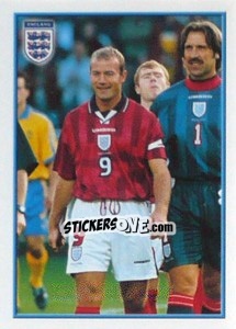 Cromo Alan Shearer - UEFA Euro Belgium-Netherlands 2000 - Merlin