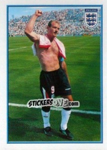 Cromo Alan Shearer - UEFA Euro Belgium-Netherlands 2000 - Merlin