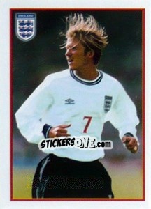 Figurina David Beckham (passing) - UEFA Euro Belgium-Netherlands 2000 - Merlin