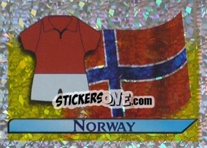 Sticker Flag and Kit - UEFA Euro Belgium-Netherlands 2000 n. 127 - Merlin