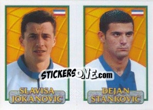 Sticker Jokanovic / D.Stankovic  - UEFA Euro Belgium-Netherlands 2000 n. 137 - Merlin