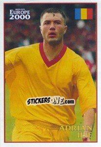 Cromo Adrian Ilie (Romania) - UEFA Euro Belgium-Netherlands 2000 - Merlin