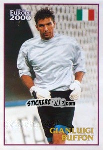 Sticker Gianluigi Buffon (Italy) - UEFA Euro Belgium-Netherlands 2000 n. 152 - Merlin