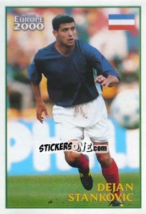 Sticker Dejan Stankovic (Yugoslavia) - UEFA Euro Belgium-Netherlands 2000 - Merlin