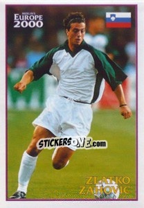 Sticker Zlatko Zahovic (Slovenia) - UEFA Euro Belgium-Netherlands 2000 n. 159 - Merlin