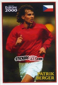 Sticker Patrik Berger (Czech Republic) - UEFA Euro Belgium-Netherlands 2000 n. 165 - Merlin
