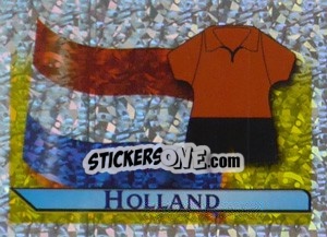 Figurina Flag and Kit - UEFA Euro Belgium-Netherlands 2000 - Merlin