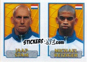Sticker Stam / Reiziger  - UEFA Euro Belgium-Netherlands 2000 n. 170 - Merlin