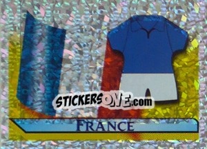 Figurina Flag and Kit - UEFA Euro Belgium-Netherlands 2000 n. 182 - Merlin