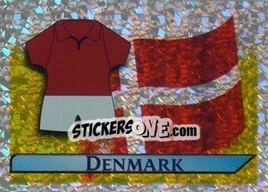 Sticker Flag and Kit - UEFA Euro Belgium-Netherlands 2000 - Merlin