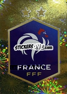 Sticker Logo France - Au plus près des Bleus n. 1 - Panini