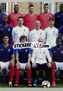 Sticker Equipe de France 2 - Au plus près des Bleus n. 4 - Panini