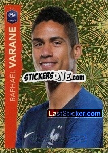 Sticker Raphael Varane - Au plus près des Bleus n. 11 - Panini