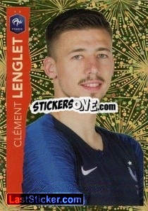 Cromo Clément Lenglet - Au plus près des Bleus - Panini