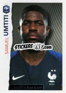 Sticker Samuel Umtiti - Au plus près des Bleus - Panini