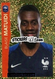Sticker Blaise Matuidi - Au plus près des Bleus n. 20 - Panini